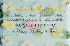 Happy birthday mom